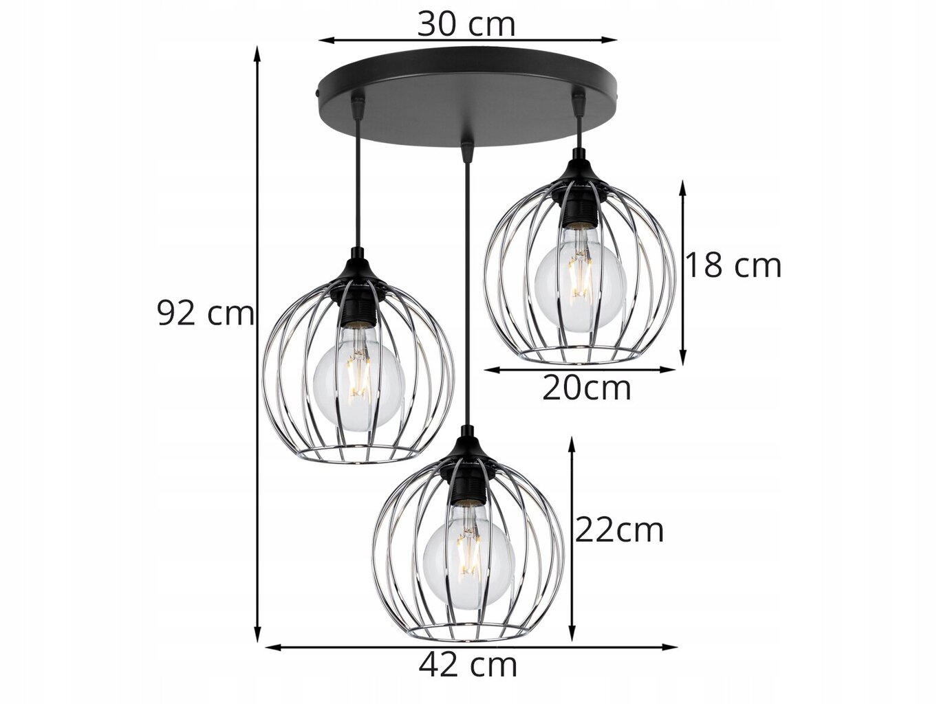 LightHome riputatav Toronto hind ja info | Rippvalgustid | kaup24.ee