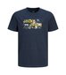 Jack & Jones laste T-särk 12263089*03, tumesinine 5715610365016 цена и информация | Naiste T-särgid, topid | kaup24.ee