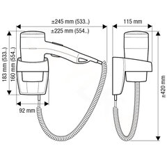 Valera 554.02/038A hind ja info | Föönid | kaup24.ee