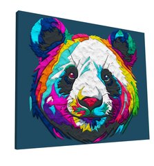 Pilt lõuendil, Splat Planet, Panda 30x40cm цена и информация | Принадлежности для рисования, лепки | kaup24.ee