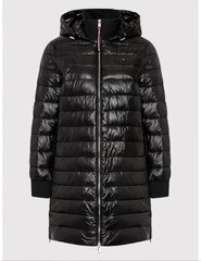 Длинная куртка / пальто Tommy Hilfiger SPORTY SORONA SIDE ZIP COAT для женщин, WW0WW35089 BDS, черный цена и информация | Женские куртки | kaup24.ee