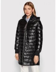 Длинная куртка / пальто Tommy Hilfiger SPORTY SORONA SIDE ZIP COAT для женщин, WW0WW35089 BDS, черный цена и информация | Женские куртки | kaup24.ee