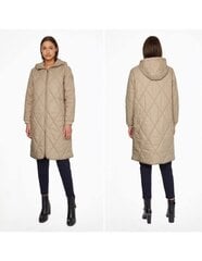 Tommy Hilfiger LW Sorona Quilted Coat mantel naistele, WW0WW35092, beež hind ja info | Naiste joped ja parkad | kaup24.ee