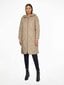 Tommy Hilfiger LW Sorona Quilted Coat mantel naistele, WW0WW35092, beež hind ja info | Naiste joped ja parkad | kaup24.ee