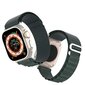 Käevõru Dux Ducis GS seeria Apple Watch 42/44/45/49mm oliiv hind ja info | Nutikellade ja nutivõrude tarvikud | kaup24.ee