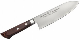 Mahagonist Santoku nuga 17 cm Satake Unique hind ja info | Noad ja tarvikud | kaup24.ee