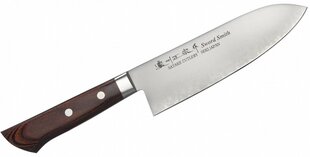 Mahagonist Santoku nuga 17 cm Satake Unique цена и информация | Ножи и аксессуары для них | kaup24.ee