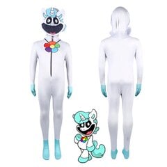 Naeratavad olevused Poppy Cosplay laste kostüüm Halloweeni liibuv Onesie cosplay kostüüm mänguaeg Jumpsuit Party Bodysuit lastele цена и информация | Карнавальные костюмы | kaup24.ee