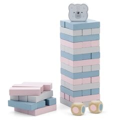 Puidust lauamäng lastele jenga, Viga Toys L-44011 цена и информация | Настольные игры, головоломки | kaup24.ee