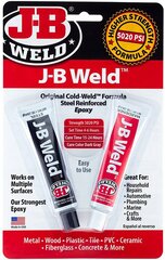 Terasest tugevdatud epoksiid JB Weld 8265s, 59g Pilka Grey цена и информация | Клей | kaup24.ee