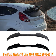 Sabatiib Fikseeritud tuulespoiler Tagatiib Modifitseeritud Dekoratsiooni Aksessuaarid Läikiv must Ford Fiesta ST Line MK6 MK6.5 2008-2017 jaoks цена и информация | Дополнительные принадлежности | kaup24.ee