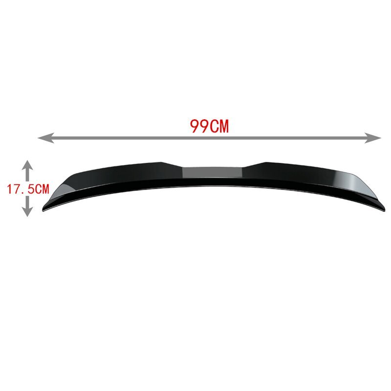 Tagumise katuse huulespoileri tiib BMW X5 F15 E70 E53 G05 must / välimus auto sabatiiva kaunistusribad auto stiil hind ja info | Lisaseadmed | kaup24.ee