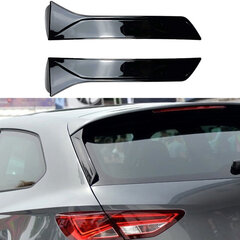 GLOSS autoakna trimmi huulespoiler Seat Leon 5F FR Mk3 MK3.5 tagumine esiklaas katuse tiib külgserv saba klapp pagasiruumi spoiler huule hind ja info | Lisaseadmed | kaup24.ee