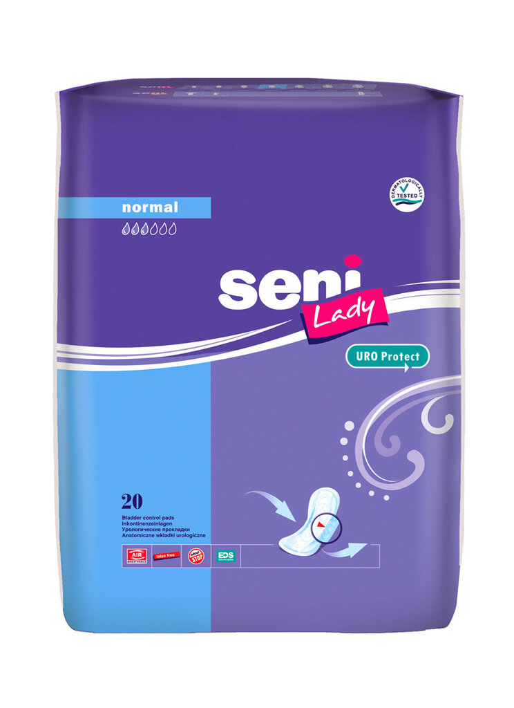 Hügieenisidemed SENI LADY COMFORT Normal, 10 tk цена и информация | Tampoonid, hügieenisidemed, menstruaalanumad | kaup24.ee