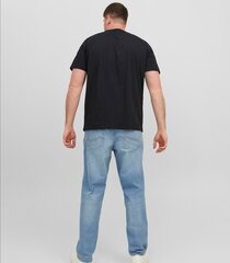 Jack & Jones мужская футболка 12243625*02, черный 5715424106850 цена и информация | Мужские футболки | kaup24.ee