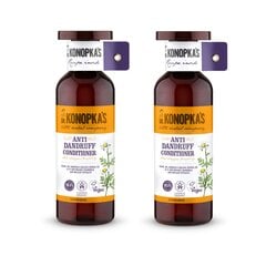 Kõõmavastane palsam Dr. Konopka's, 2 x 500 ml цена и информация | Бальзамы, кондиционеры | kaup24.ee