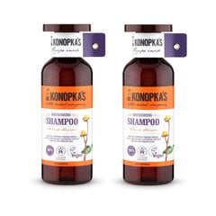 Toitev šampoon Dr. Konopka's, 2 x 500ml цена и информация | Шампуни | kaup24.ee