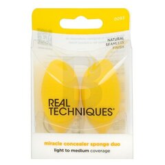 Real Techniques Miracle Concealer Sponge Duo hind ja info | Meigipintslid, -käsnad | kaup24.ee