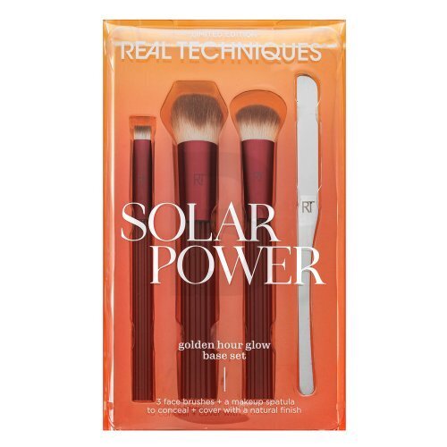 Real Techniques Solar Power Golden Hour Glow Base komplekt hind ja info | Meigipintslid, -käsnad | kaup24.ee