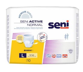 SENI Active Normal premium Large püksmähkmed, 10tk hind ja info | Tampoonid, hügieenisidemed, menstruaalanumad | kaup24.ee