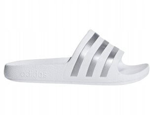 ADIDAS ADILETTE AQUA спортивные шлепанцы F35555 бассейн белый 36 цена и информация | Женские босоножки | kaup24.ee