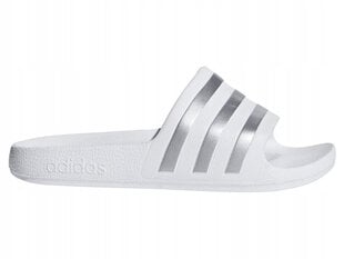 ADIDAS ADILETTE AQUA спортивные шлепанцы F35555 бассейн белый 36 цена и информация | Женские босоножки | kaup24.ee