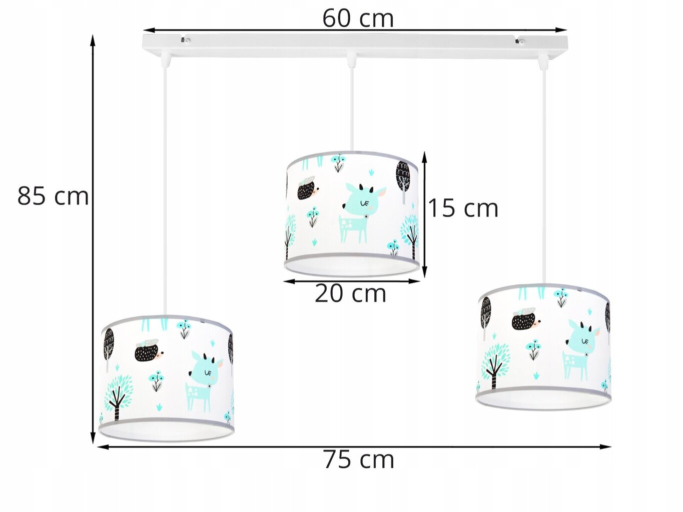 LightHome laste Bambi hind ja info | Lastetoa valgustid | kaup24.ee