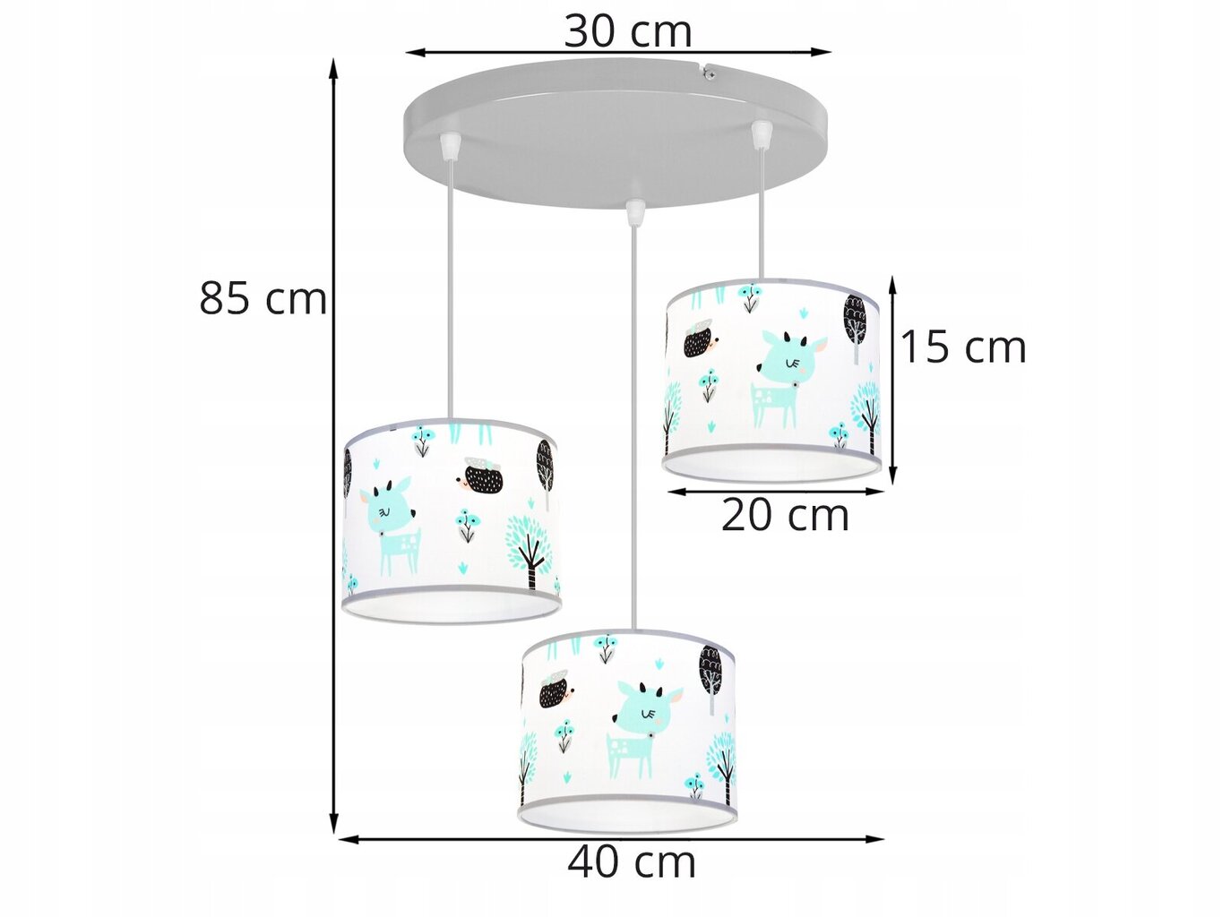 LightHome laste Bambi hind ja info | Lastetoa valgustid | kaup24.ee