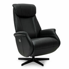 Tugitool Bonanza recliner, must цена и информация | Кресла в гостиную | kaup24.ee