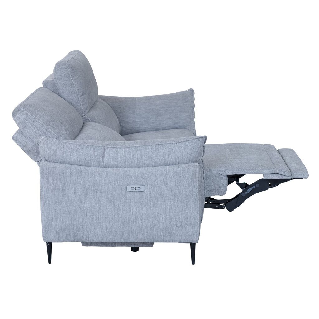 Diivan Barcelona 3-kohaline recliner, hall hind ja info | Diivanid ja diivanvoodid | kaup24.ee