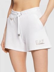 Женские шорты EA7 LADIES EVOLUTION SWEAT SHORTS,белые цена и информация | Женские шорты | kaup24.ee