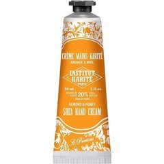 Institut Karite Shea Hand Cream Almond & Honey крем для рук 30 мл цена и информация | Кремы, лосьоны для тела | kaup24.ee