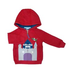 Frugi kapuutsiga jakk, punane hind ja info | Beebikampsunid, vestid, dressipluusid | kaup24.ee