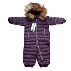 Тонкий зимний комбинезон HULABALU Teddu Snowsuit Watertex с мембраной для теплой зимы (цвет бордовый) 15136-bordo-izm-86-G9RX2 цена и информация | Комбинезоны для новорожденных | kaup24.ee