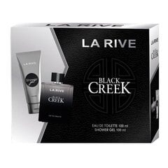 Komplekt La Rive Black Creek meestele: Tualettvesi EDT, 100 ml + dušigeel, 100 ml hind ja info | Meeste parfüümid | kaup24.ee