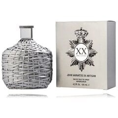 John Varvatos XX Artisan Туалетная вода для мужчин 125 мл цена и информация | Мужские духи | kaup24.ee