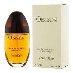 Lõhnavesi Calvin Klein Obsession EDP naistele, 50 ml hind ja info | Naiste parfüümid | kaup24.ee