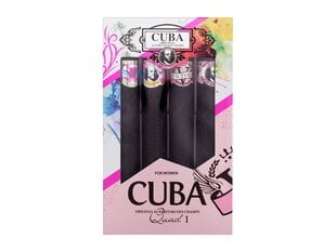 Tualettvesi Cuba Quad I EDT naistele, 4x35 ml цена и информация | Женские духи | kaup24.ee