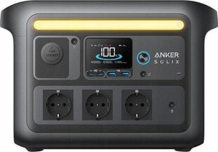 Электрическая станция Anker Solix C800 Plus, 1200W, с аккумулятором цена и информация | Электрогенераторы | kaup24.ee