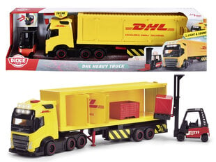 Игрушечный DHL грузовик Volvo FH 16, желтый цена и информация | Игрушки для мальчиков | kaup24.ee