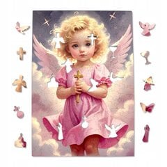 Puzzle Angel Girl Mruu&Amp;Pruu 20 X 29 Cm 170 El. Puidust Puzzle hind ja info | Pusled | kaup24.ee