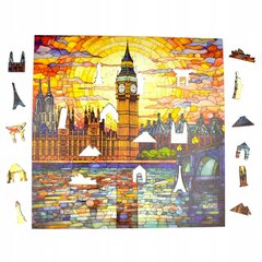 Puzzle Big Ben Mruu&Amp;Pruu 25 X 25 Cm 150 Tükki Puidust Puzzle hind ja info | Pusled | kaup24.ee