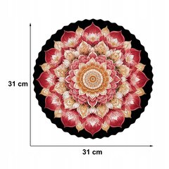 Premium 3D Puust Puzzle Täiskasvanutele Mandala Lootose Lille Xl Mruu&Amp;Pruu hind ja info | Pusled | kaup24.ee