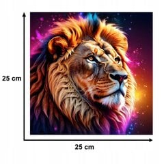 Lõvi Puzzle Mruu&Amp;Pruu 25 X 25 Cm 150 Tükki Puidust Puzzle hind ja info | Pusled | kaup24.ee