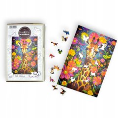 Puzzle Kaelkirjak Mruu&Amp;Pruu 20 X 28 Cm 160 Tükki Puidust Puzzle hind ja info | Pusled | kaup24.ee