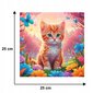 Puzzle Mruu&Amp;Pruu 25 X 25 Cm Kotek 150 Tükki Puidust Puzzle hind ja info | Pusled | kaup24.ee