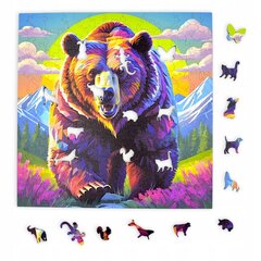 Puzzle Mruu&Amp;Pruu 25 X 25 Cm Bird 150 Tükki Puidust Puzzle hind ja info | Pusled | kaup24.ee