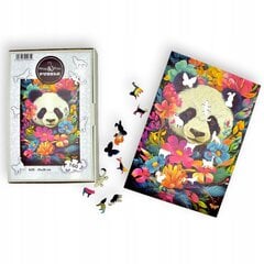 Puzzle Panda Mruu&Amp;Pruu 20 X 28 Cm 160 Tükki Puidust Puzzle hind ja info | Pusled | kaup24.ee