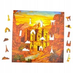 Puzzle Petra Jordaanias Mruu&Amp;Pruu 25 X 25 Cm 150 El. Puidust Puzzle hind ja info | Pusled | kaup24.ee