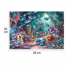 Mruu&Amp;Pruu Underwater World Puzzle 20 X 28 Cm 170-Osaline Puidust Puzzle hind ja info | Pusled | kaup24.ee